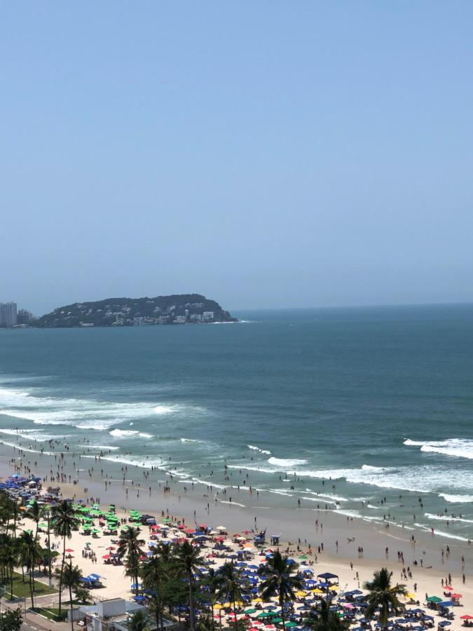 Pe Na Areia - Sol E Mar Enseada Apartment Guaruja Exterior photo